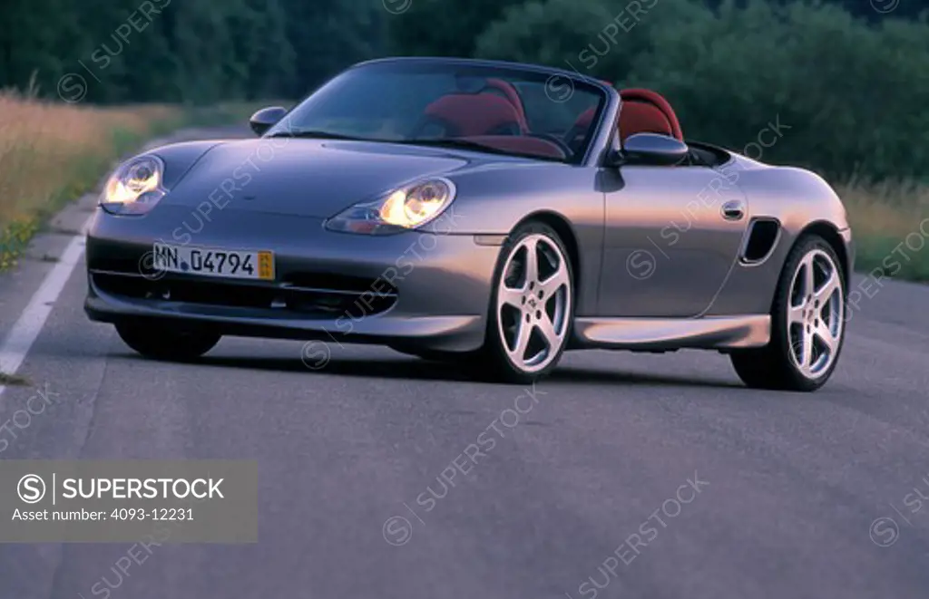 Porsche RUF Boxster 3400 S 2000 grey street