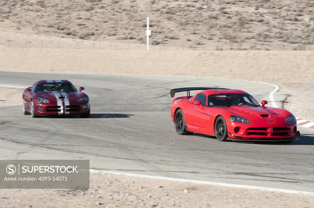 Dodge Viper SRT10 racing SRT10 ACR on track