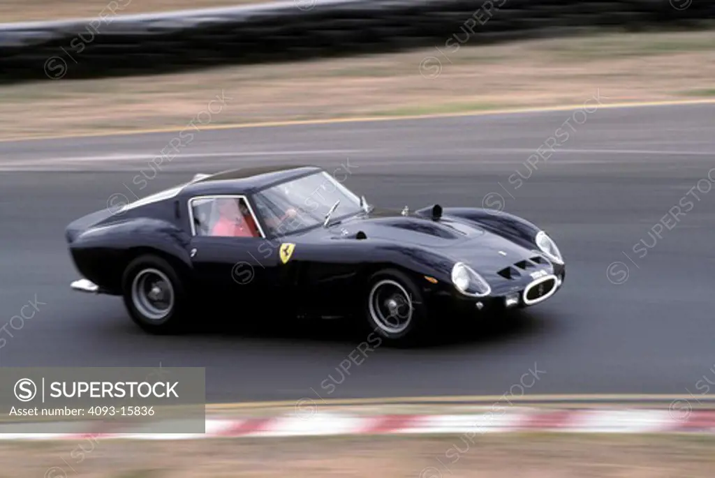 Ferrari 250 GTO 1963 1960s Innes Ireland driver black right hand drive street