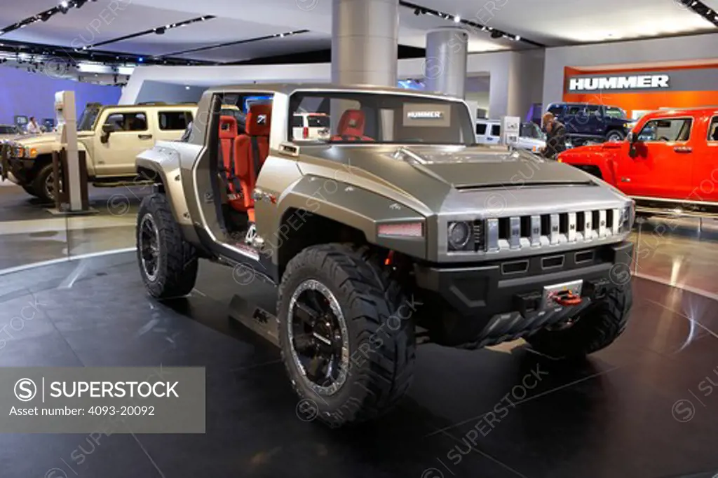 2009 Hummer HX Concept car Detroit Auto Show