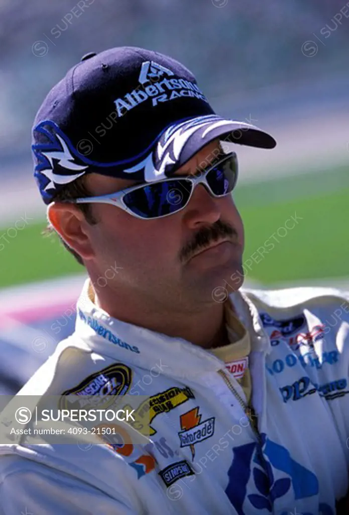 Jason Keller driver NASCAR portrait