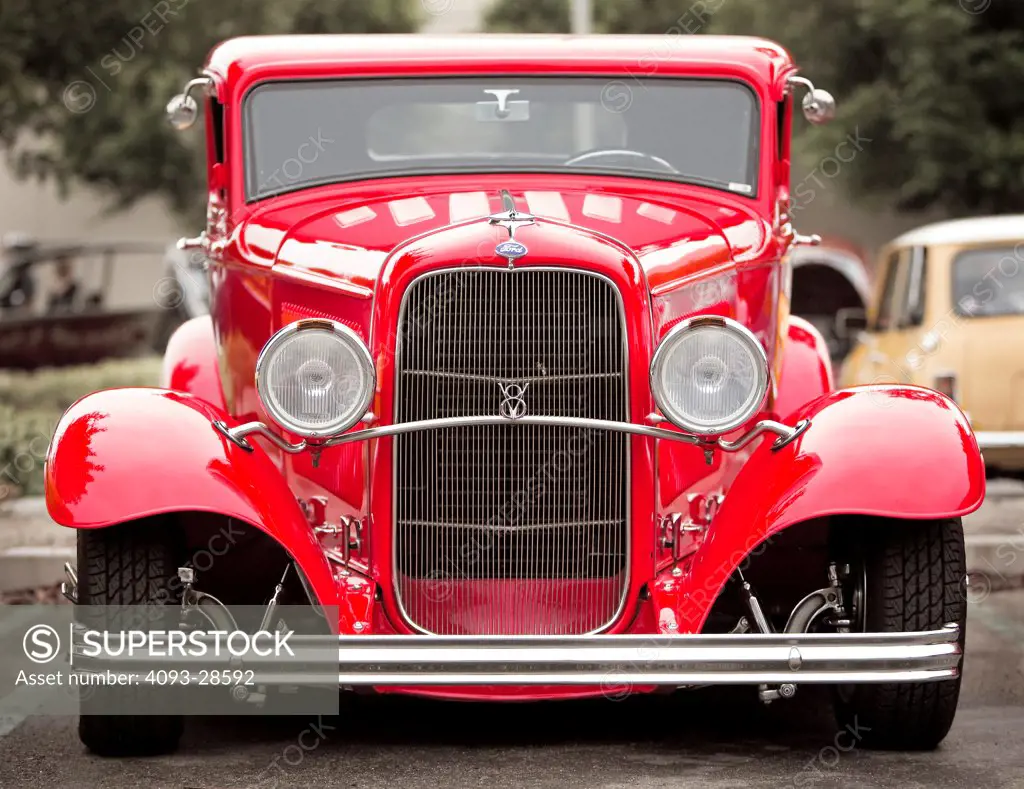 1932, Ford Sedan Street Rod, front view