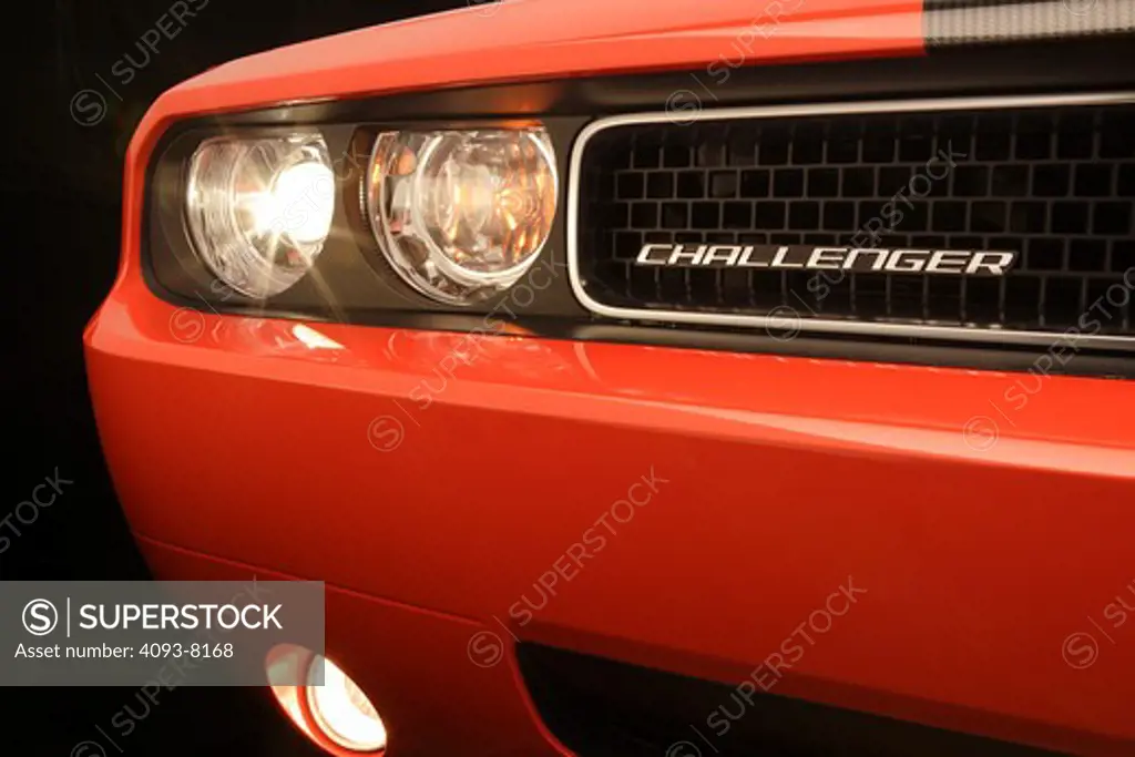 2008 Dodge Challenger photographed in the studio.