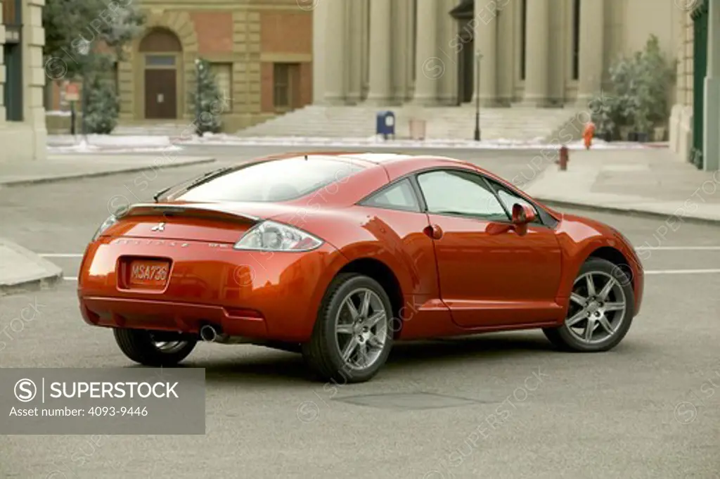 Mitsubishi Eclipse 2006 orange