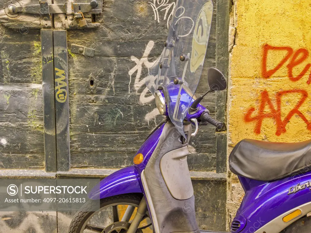 Street scenes in the centro storico area of Rome, Italy