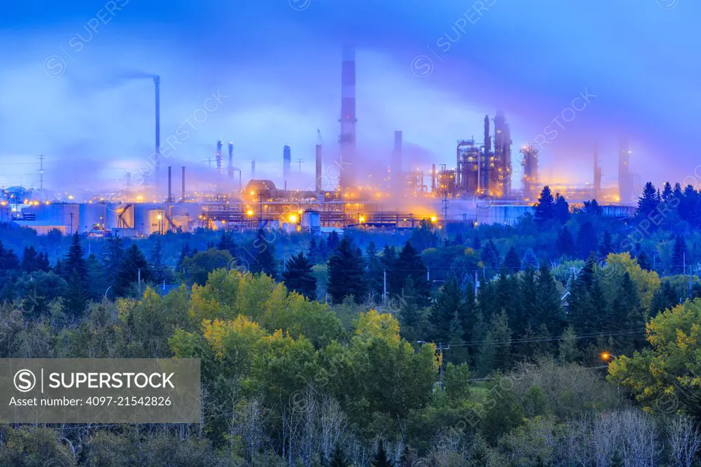 Petrochemical Plant in Edmonton Alberta, Canada