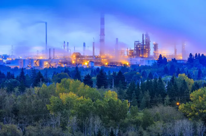 Petrochemical Plant in Edmonton Alberta, Canada