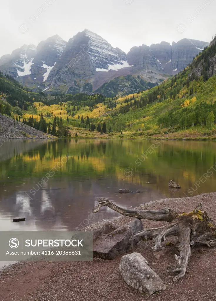 Maroon Lake, Maroon Bells, Aspen, CO