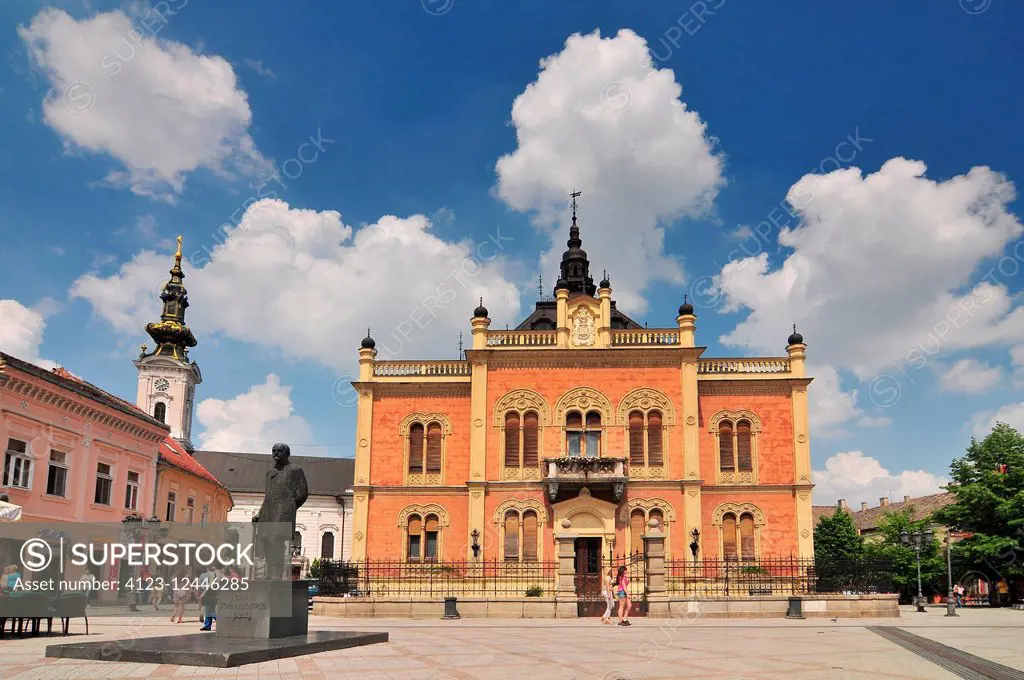 Vladicanski Dvor - Bishops Palace in Novi Sad Serbia.