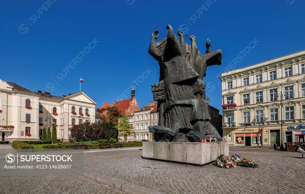 Monument to Struggle and Martyrdom of the Bydgoszcz Land. Bydgoszcz, Kuyavian-Pomeranian Voivodeship, Poland.