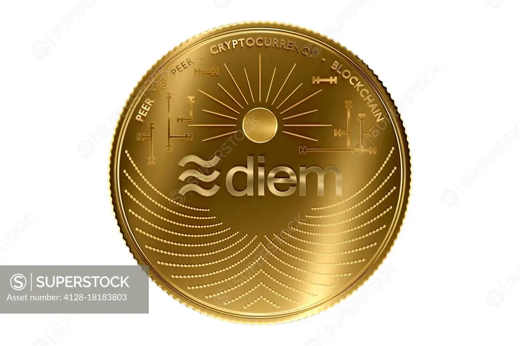 Diem cryptocurrency, conceptual illustration