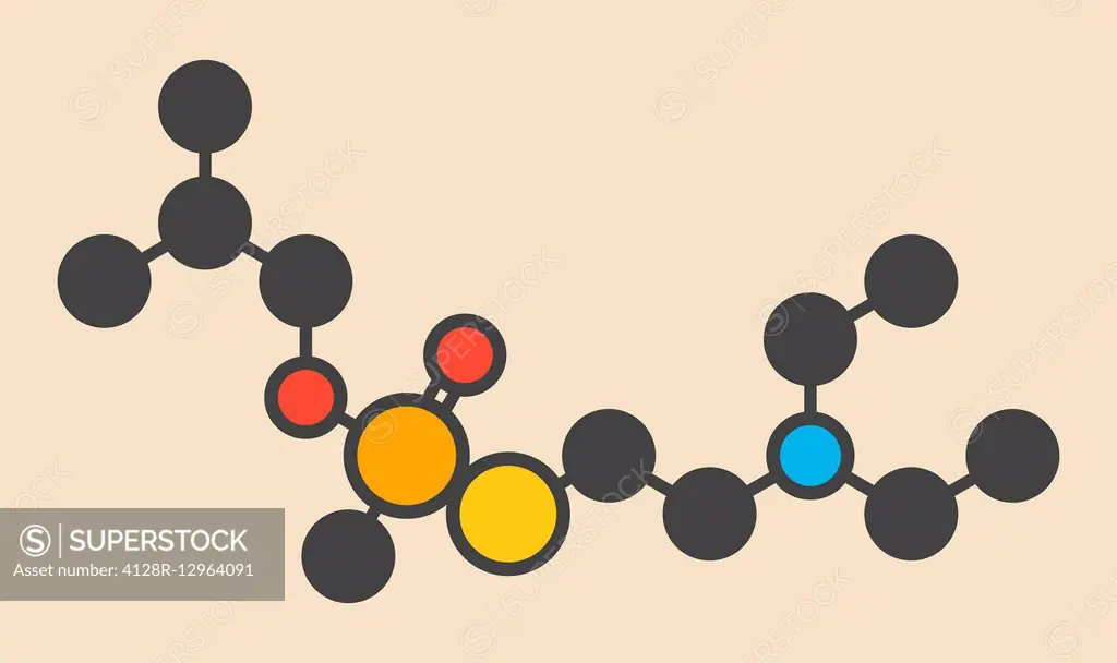 VR nerve agent molecule