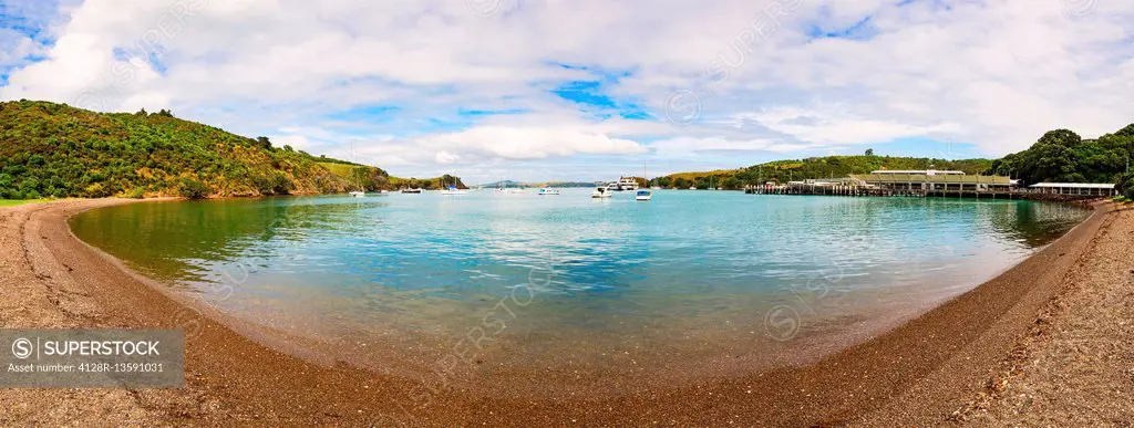 Bay in Queenstown, New Zealand.