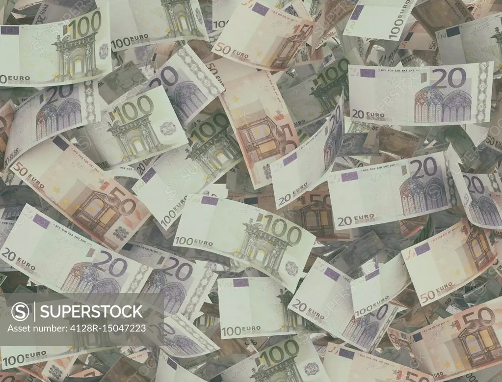 Euro banknotes, illustration