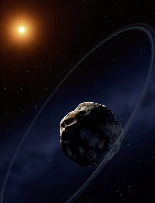 Chariklo, discovered in 1997, is an asteroid of the Centaur variety, exhibiting characteristics of both asteroids and comets. It's orbit takes it from...