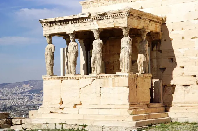 Erechtheion, Acropolis, Athens, Greece