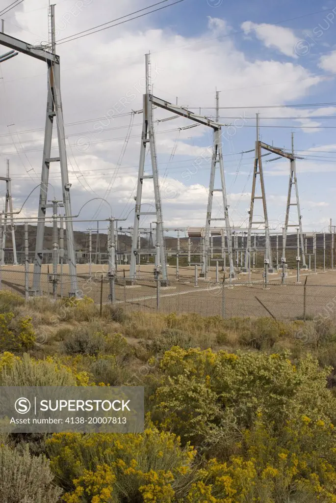 Jim Bridger Coal Fired Power Plant near Rock Springs, Wyoming