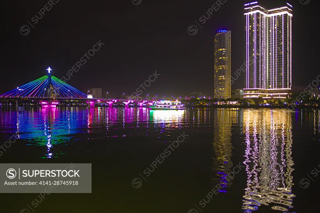 Vietnam,  Da Nang,  Cau Song Han Bridge, Han River,