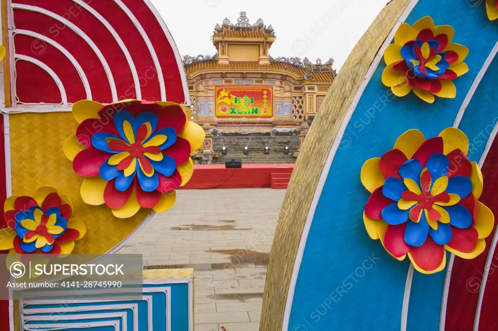 Vietnam, Hue, Tet, lunar new year, decoration,