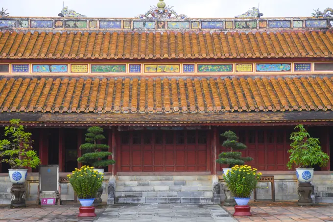 Vietnam, Hue, Minh Mang Tomb,