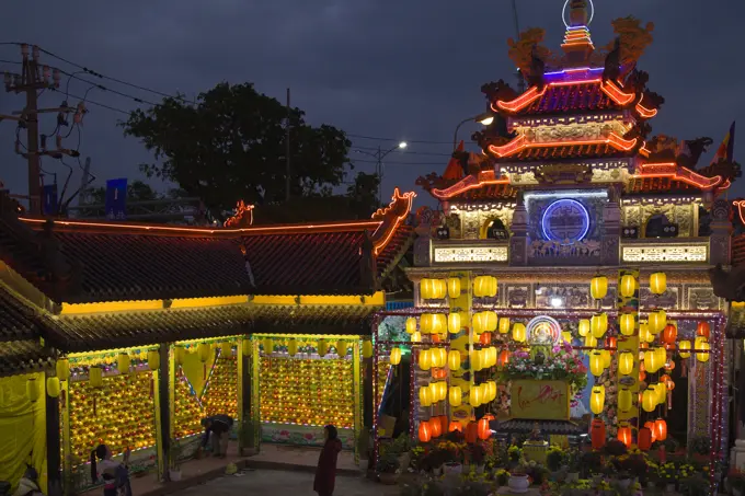 Vietnam,  Da Nang,  An Long , buddhist temple,