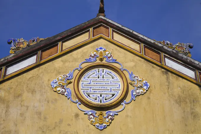 Vietnam, Hue, Citadel, Imperial City, window,