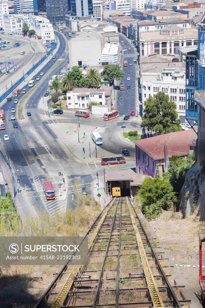 Elevator Of Valparaiso, Chile