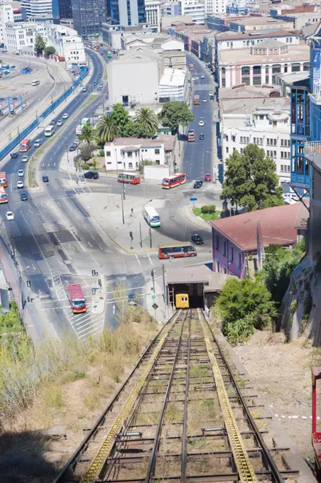 Elevator Of Valparaiso, Chile