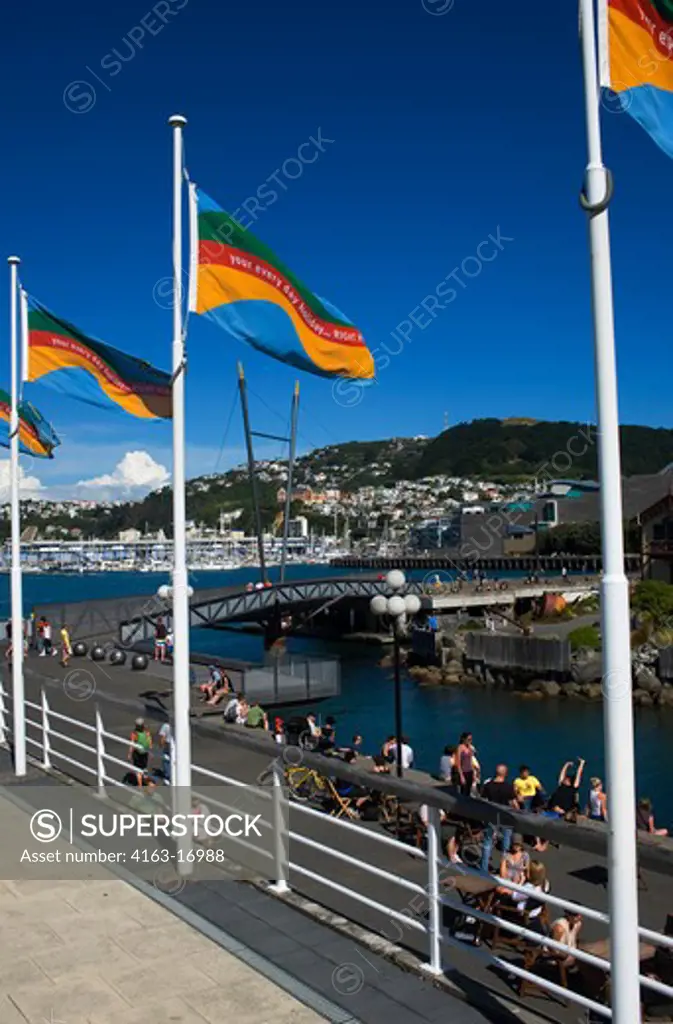 NEW ZEALAND, NORTH ISLAND, WELLINGTON, WATERFRONT