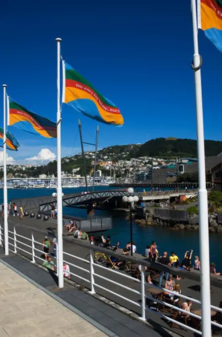 NEW ZEALAND, NORTH ISLAND, WELLINGTON, WATERFRONT