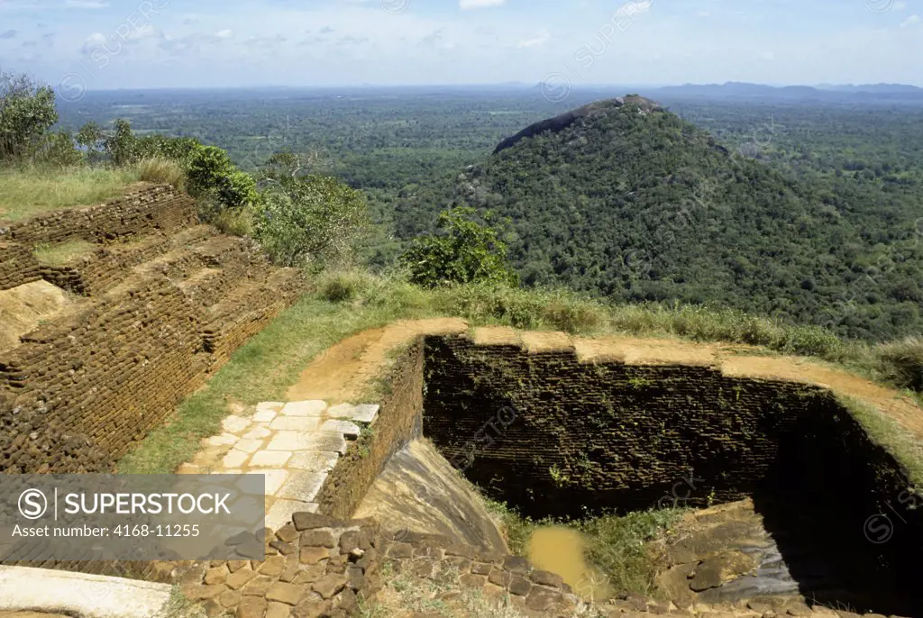 Sri Lanka, Sigiriya, Ancient Fortress, Remains Of Former Living Quarters