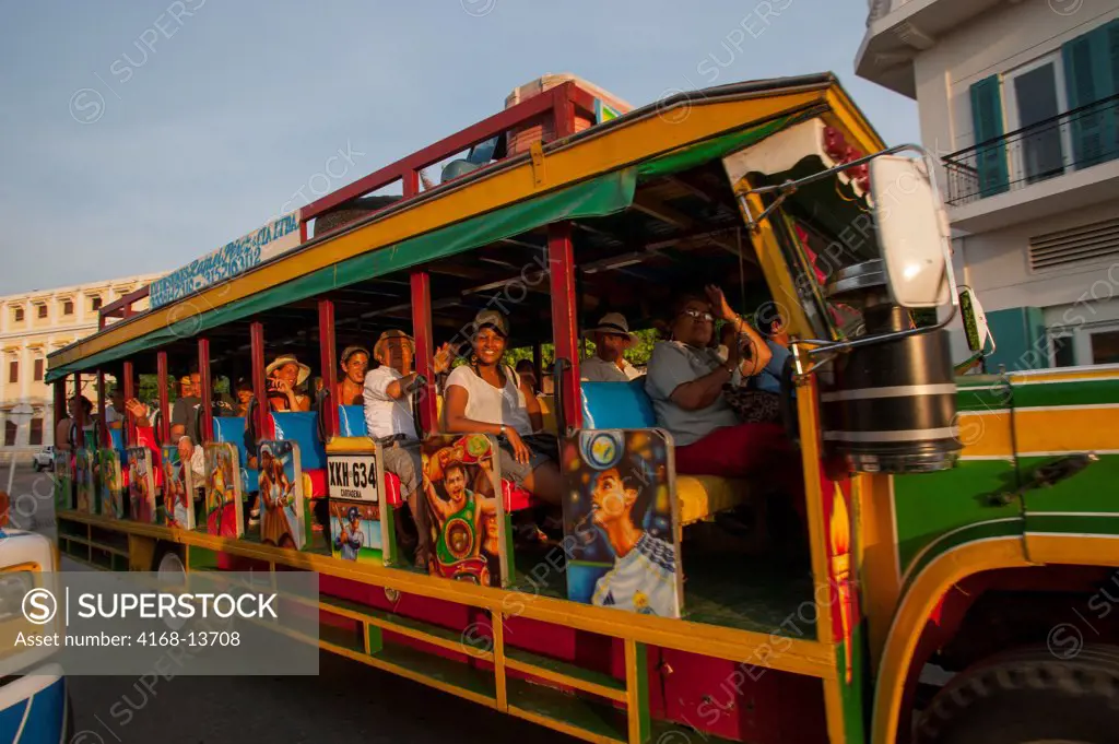 Chiva Bus Ride With Live Music In Cartagena, Colombia