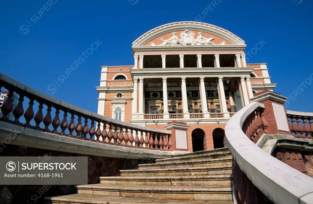 BRAZIL, AMAZON, MANAUS, OPERA HOUSE, STAIRCASE