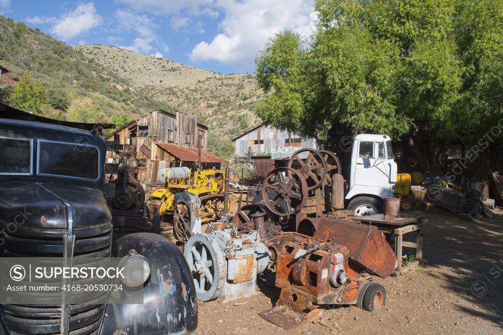 Vintage Fire Truck - Gold King Mine & Ghost Town