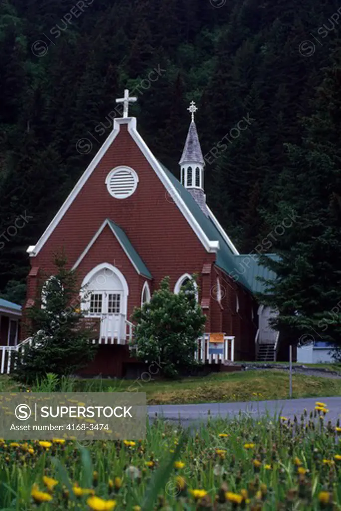 Usa, Alaska, Seward, Saint Peters Episcopal Church