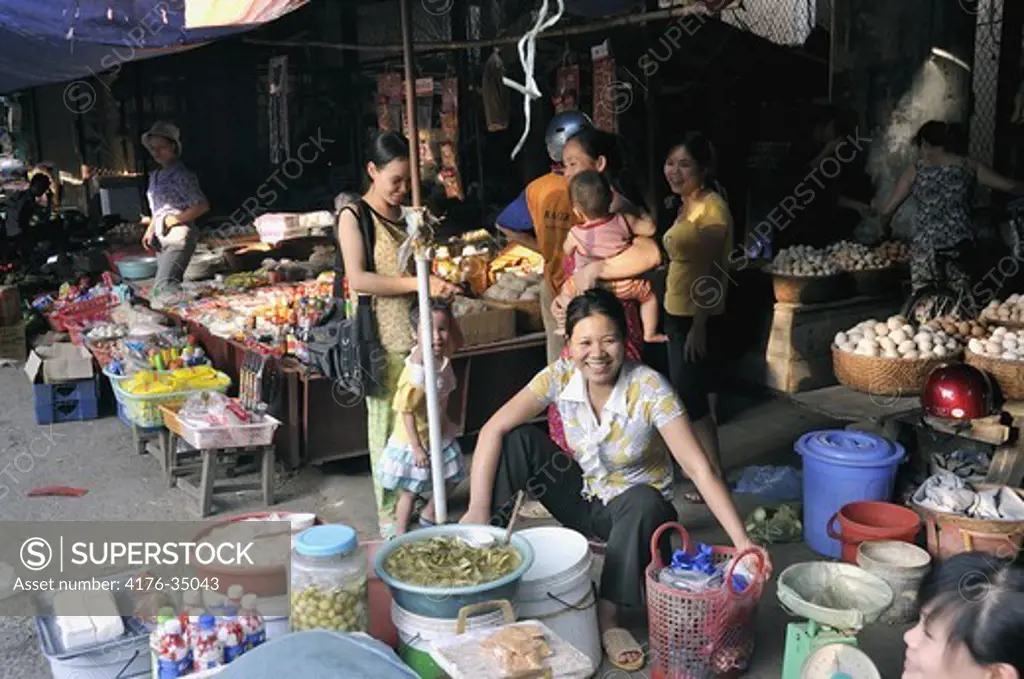 Market in Ha Giang,north Vietnam 2008