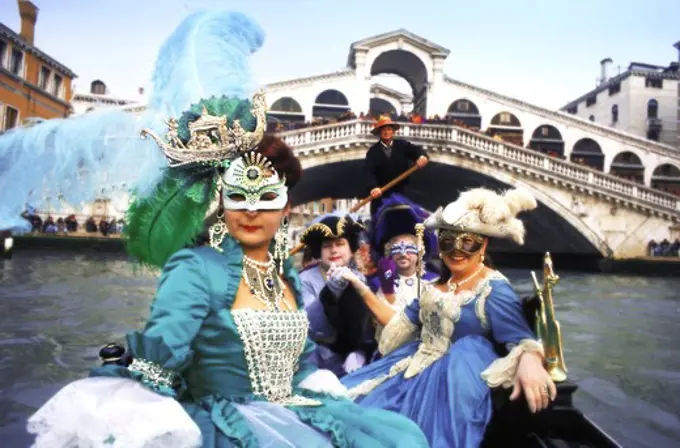 Carnival Venice Italy MODEL RELEASED