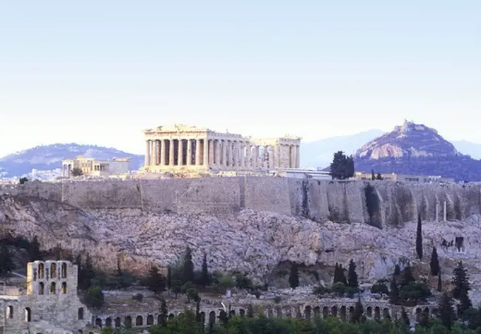 GREECE ATHENS THE PARTHENON ACROPOLIS