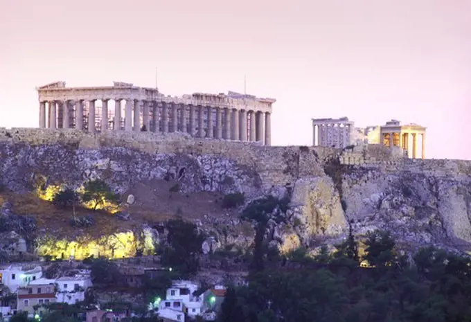 GREECE ATHENS THE PARTHENON ACROPOLIS