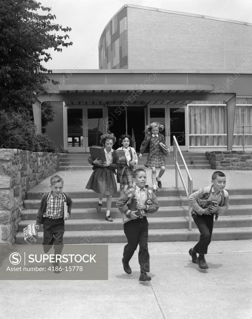 1960S Children School Books Students Grade