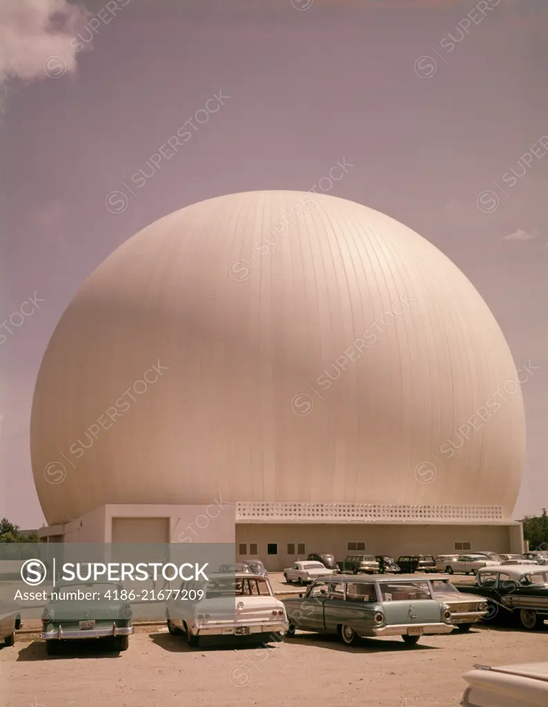 1960s TELSTAR RADAR DOME ANDOVER ME USA