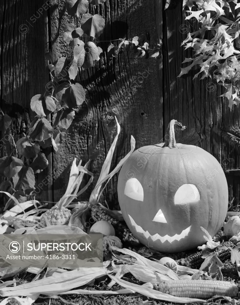 1960S Halloween Jack-O'-Lantern