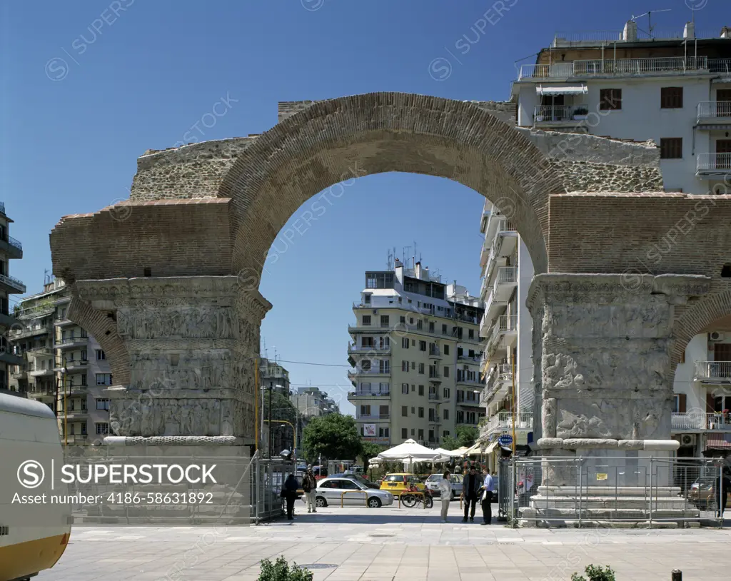 SALONIKA GREECE GALERIUS ARCH