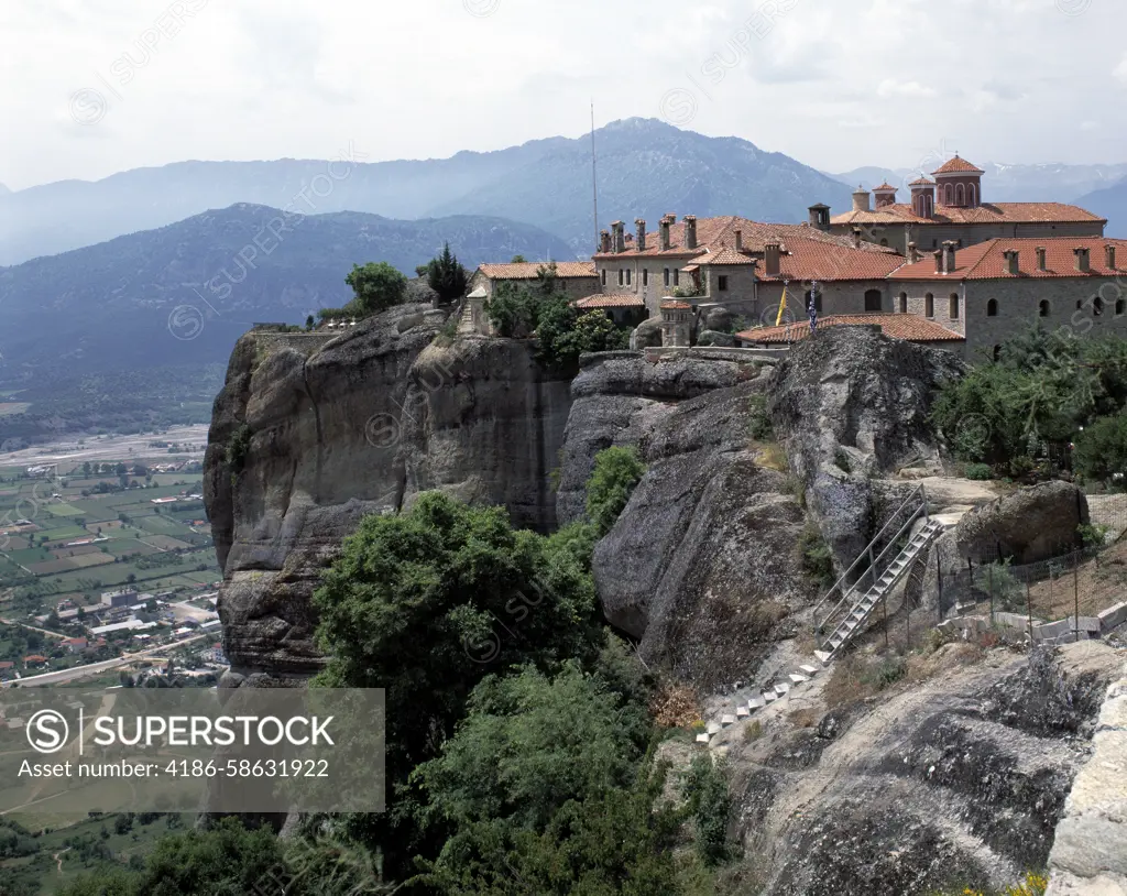 METEORA GREECE AGIOS STEFANOS MONASTERY