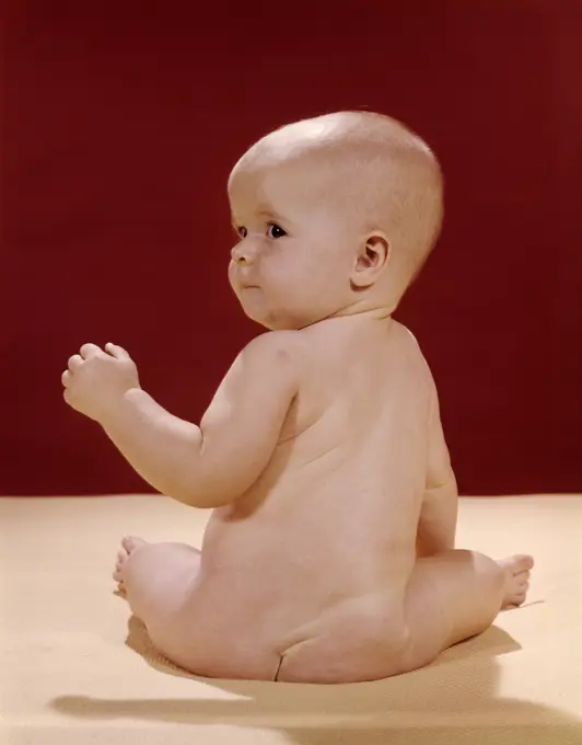 1960S Baby Bare Bottom Naked