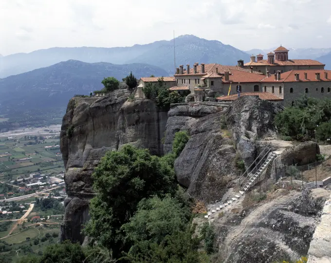 METEORA GREECE AGIOS STEFANOS MONASTERY