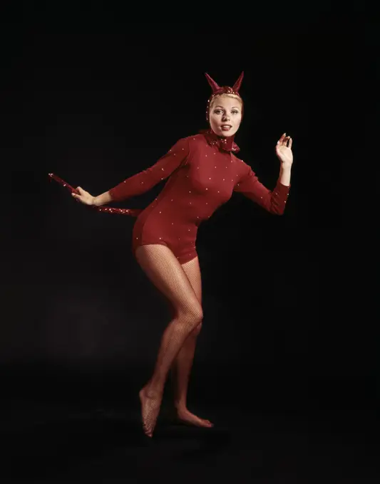 1960S Woman Devil Costume Evil