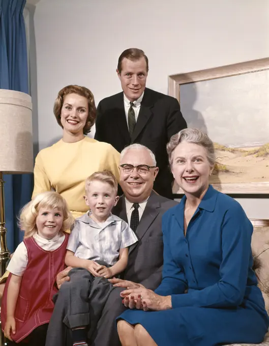 1960S Family Portrait