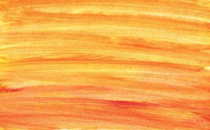 Hand painted orange gradient background