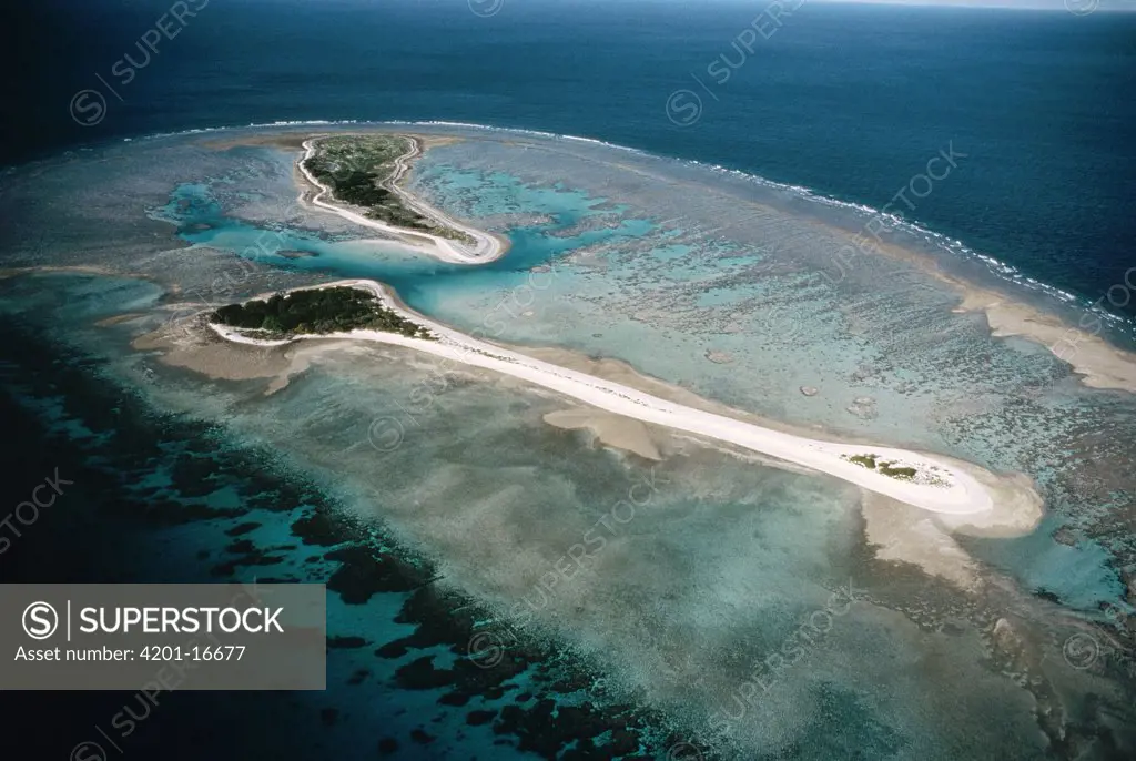 Coral atoll, Hawaiian Leeward Islands, Hawaii